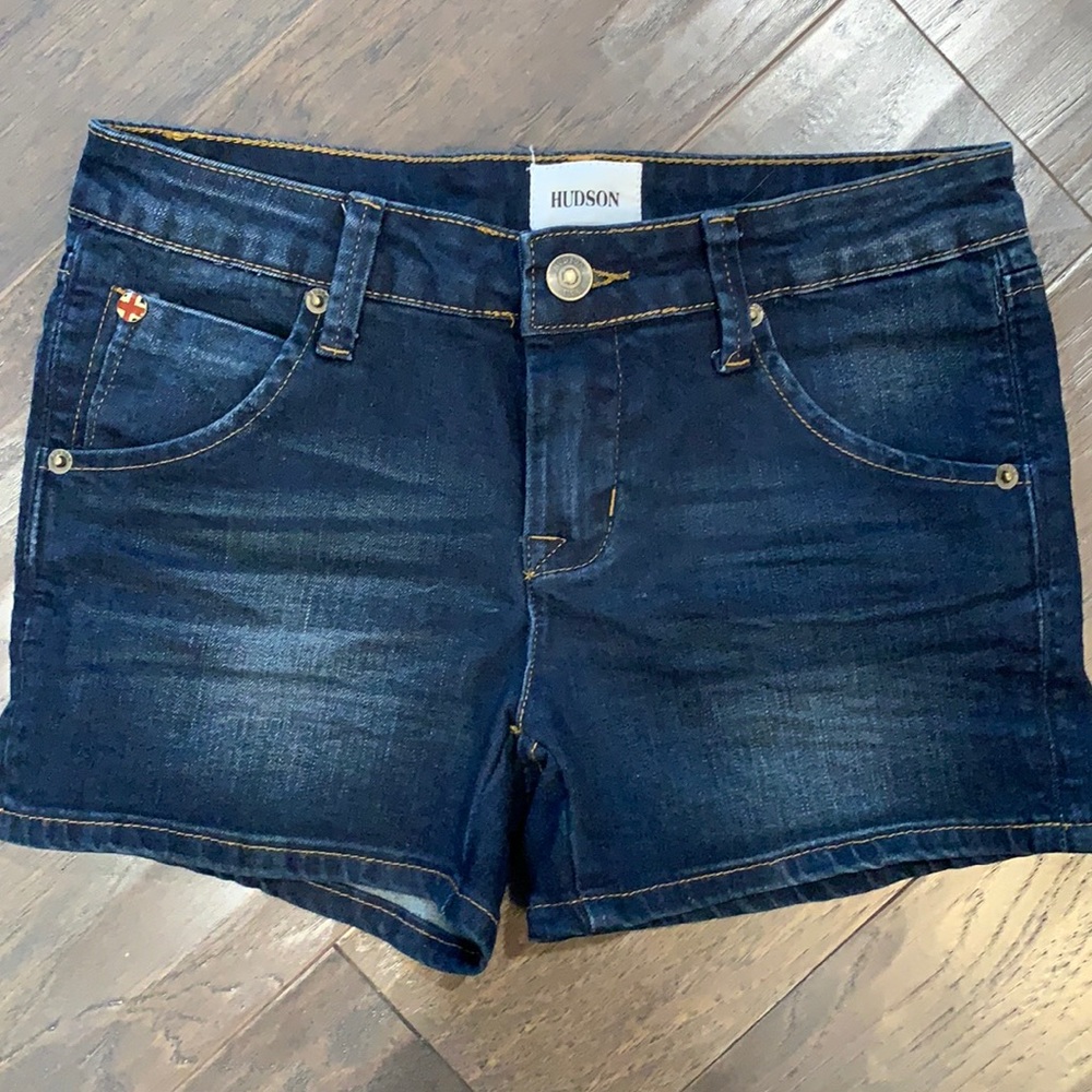 EUC Girls Sz 16 HUDSON denim / jean shorts